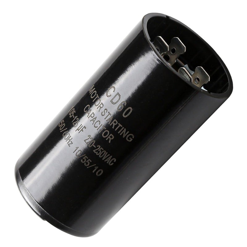 Seentech 105-126 uf/MFD 220-250 VAC Motor Start Capacitor Universal Fit for Franklin Control Box 2823008110, 2823018110, 2801084915, 2823018310, 2823508110 1.0 1.5 and 2 HP Well Pump and Others - Image 1